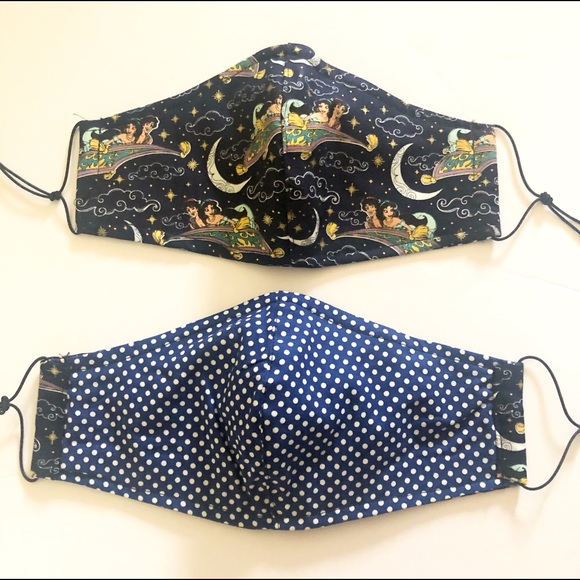 Disney Aladdin and Jasmine Face Mask - Picture 3 of 5